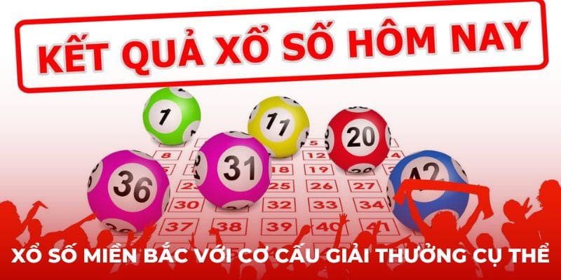 Cơ cấu giải thưởng xổ số miền bắc