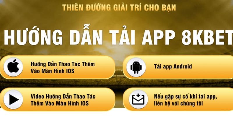 Lưu ý khi tải app 8kbet